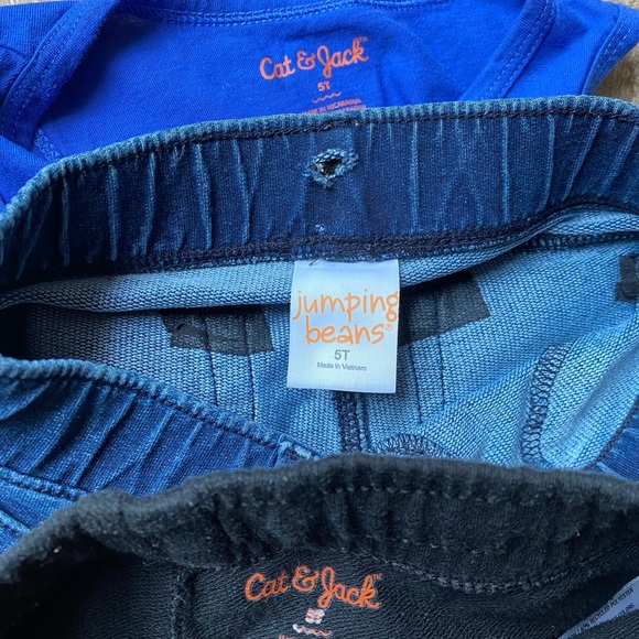 Girls Ocean Shark Graphic Tank & Shorts Outfit Bundled Set - Picture 6 of 14